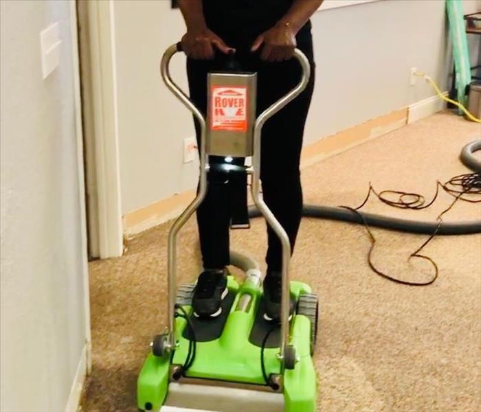 a lady on a weighted extractor